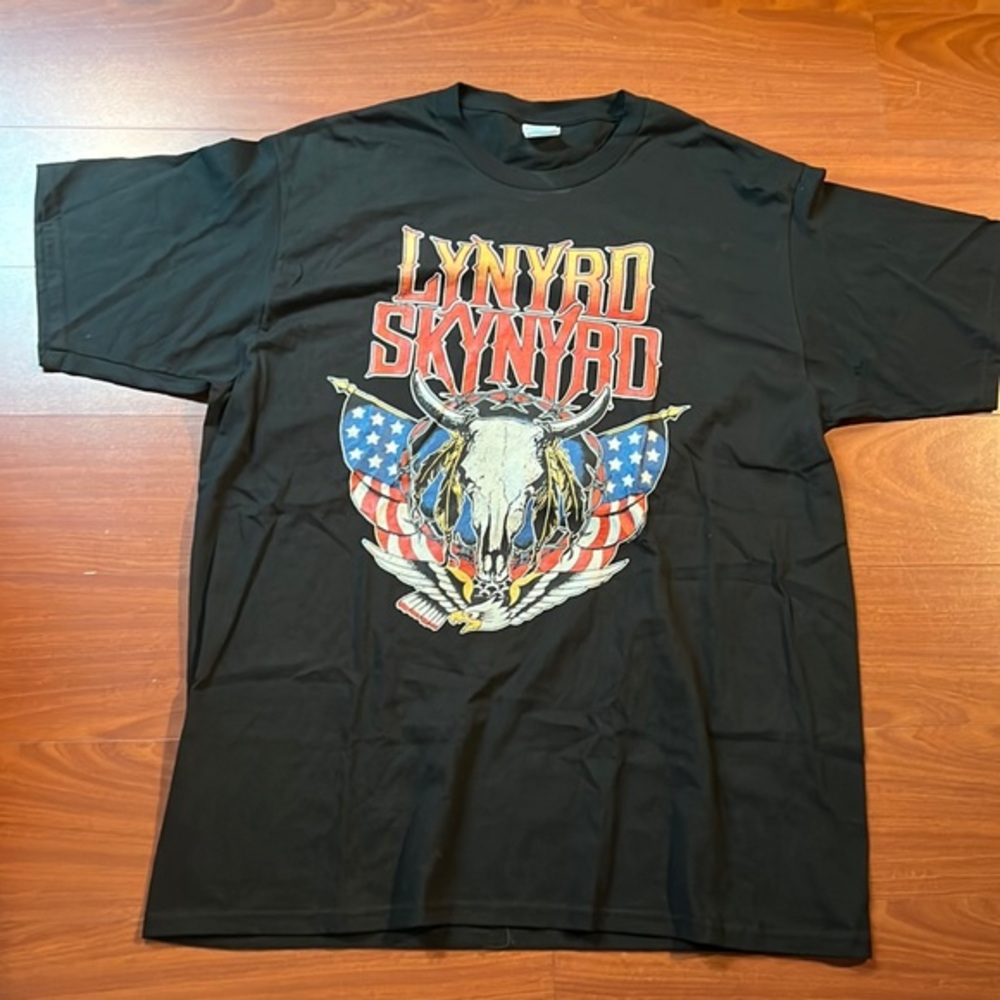 Port & Company Lynyrd‎ Skynyrd band t-shirt black Mens size XL